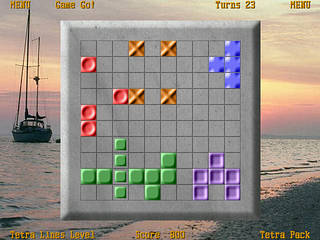 Screenshot for Color Tetramino logic games collection 5.09.04